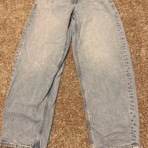 American Eagle Barrel jeans size 2 long